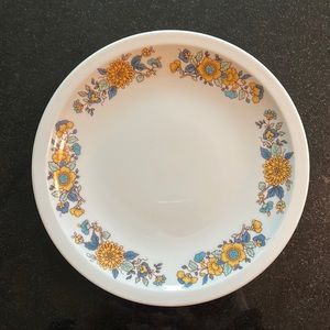 Gold & Blue Floral by Schonwald Germany - Plate